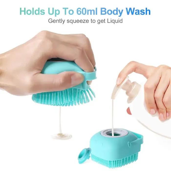 Brosse à shampoing pour chien