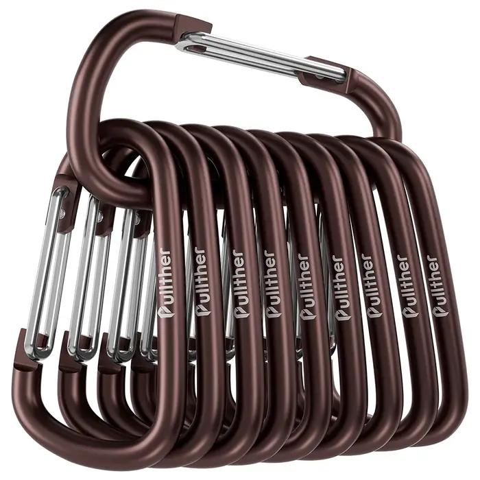 Mousqueton camping equipements Porte-clés tactique survivalisme