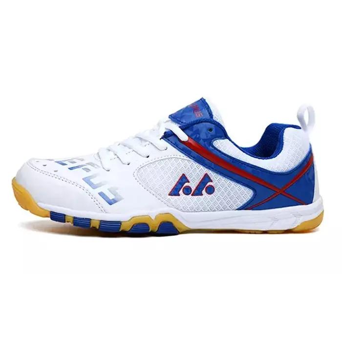 Chaussures de tennis de table respirantes et antidérapantes pour hommes et femmes, chaussures de spo