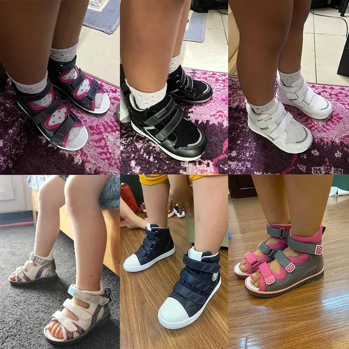 Princepard – baskets orthopédiques pour enfants, chaussures de course, de Sport, avec semelle correc