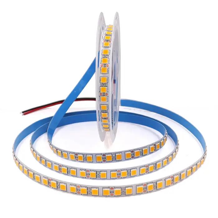 DC 12V bande LED SMD 5050 5054 2835 étanche 6000K 4000K 3000K 60 120 240Led/m ruban LED Flexible ban
