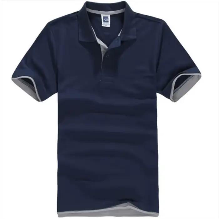 Polo à revers en coton pour Homme, maillot de Golf, Tennis, été, 3XL