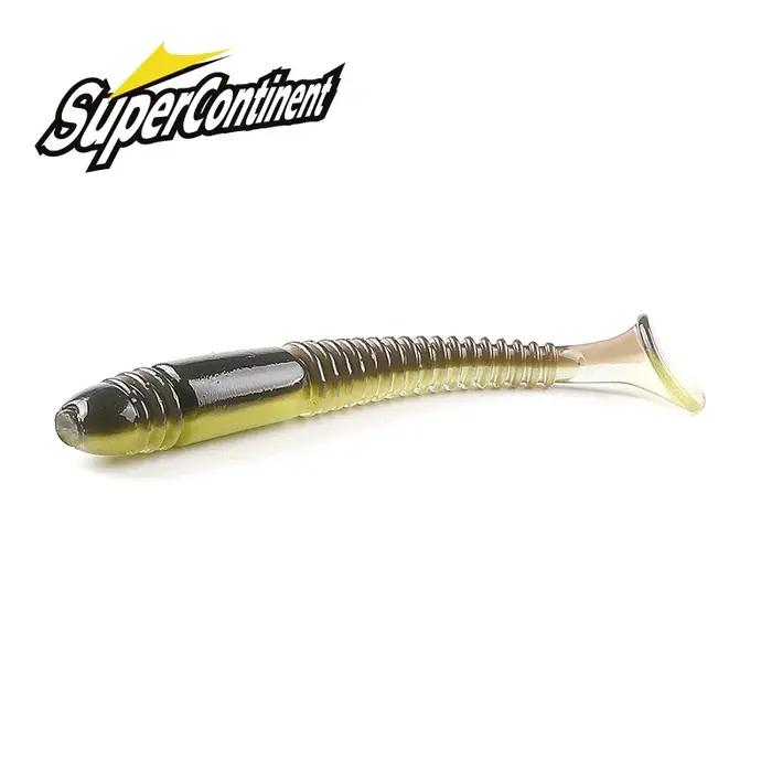 Super Concentinent Swing Impact Ring Shad leurre de pêche doux 8 cm/10 cm appâts Swimbait gabarits l