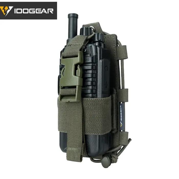 Étui radio tactique IDOGEAR Gridlok pour BAOFENG UV5R UV82 chasse randonnée équipement MOLLE