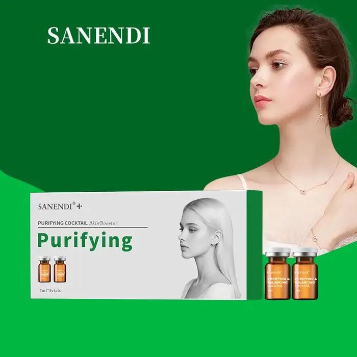 SANENDI Sérum Formule Cocktail Éclat Anti-âge Collagène Essence Raffermissante Éclaircissante Vitamines Soin Coréen