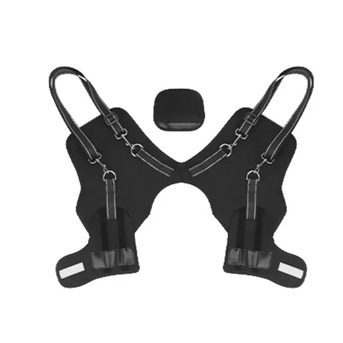 Jambes Support de hanche harnais de levage pour chien poignée robuste noire outil d'aide aux animaux de compagnie bande