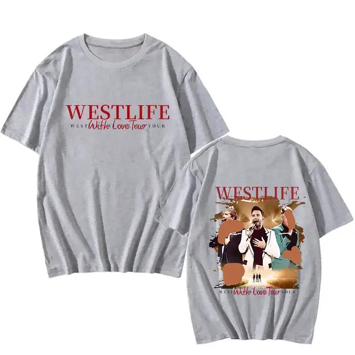 West Life-T-Shirt à Manches Courtes pour Homme