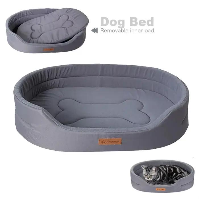 Canapé-lit pour chien résistant à l'usure