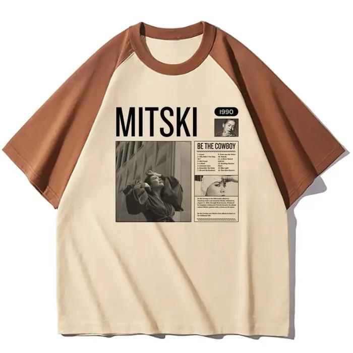 Mitski Tee femmes mélange à la mode t-shirts drôles fille anime vêtements japonais