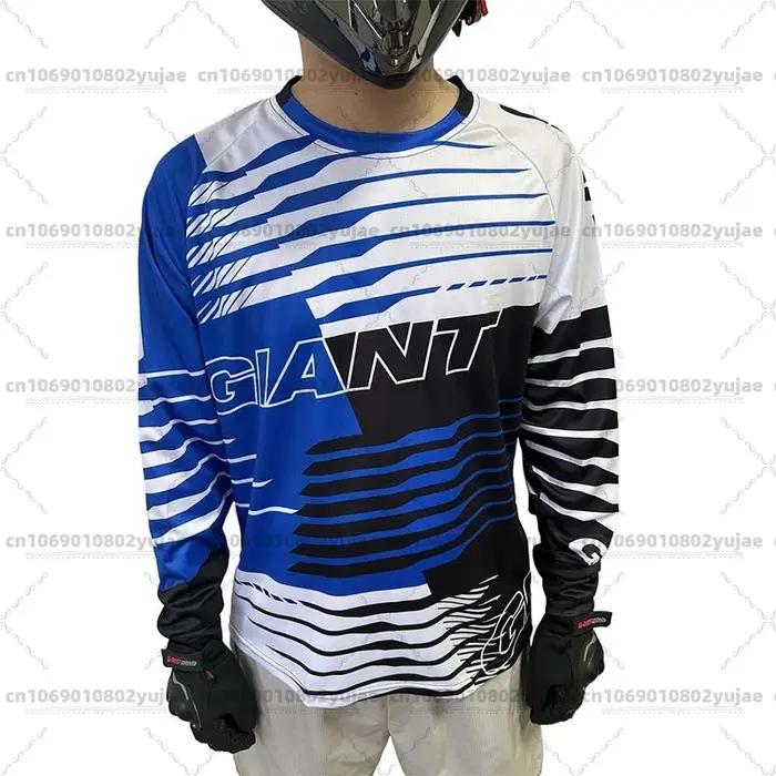 Maillot VTT à manches longues et courtes pour descente DH motocross Enduro BMX occasionnelle sportive compétition