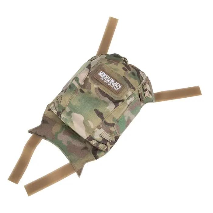 Couvre-casque tactique camouflage airsoft paintball wargame CS sport extérieur accessoire textile