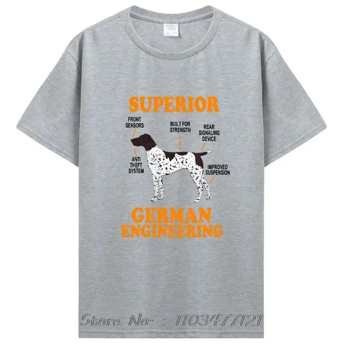 Allemand Shorthair pointeur drôle chien t-shirts été graphique coton Streetwear à manches courtes cadeaux d'anniversaire T-shirt hommes vêtements