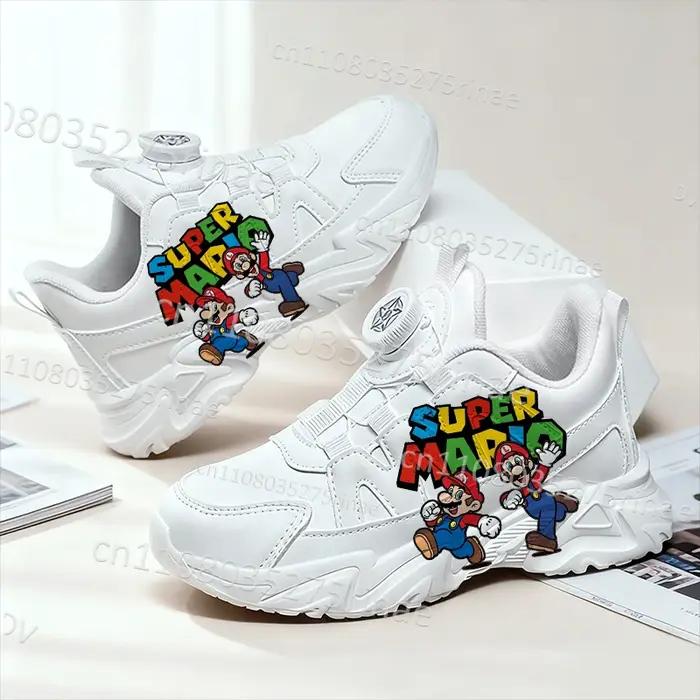 Chaussures pour enfants Mario 2026, best-seller, en cuir véritable, confortables, tendance, respiran