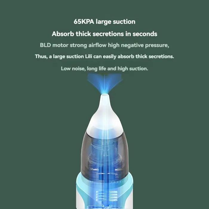 Aspirateur nasal électrique pour bébé, nouveau modèle 2026, version rechargeable, aspirateur nasal p