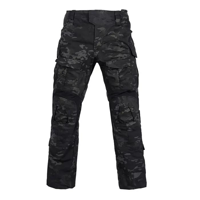 Pantalon combat camouflage cargo tactique entraînement - Survêtement chasse trekking multicam outdoor