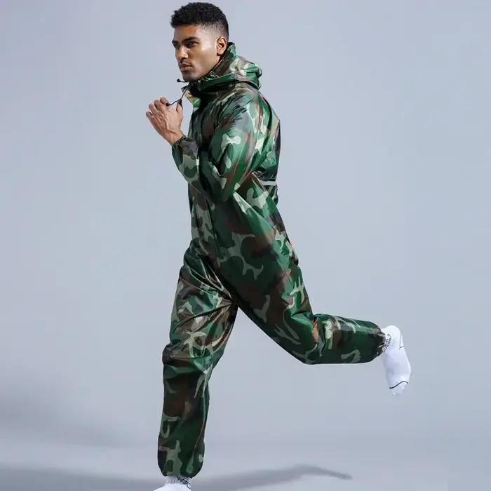Imperméable/ensemble imperméable pour hommes/salopette hommes et femmes combinaison de pluie de Fission manteau