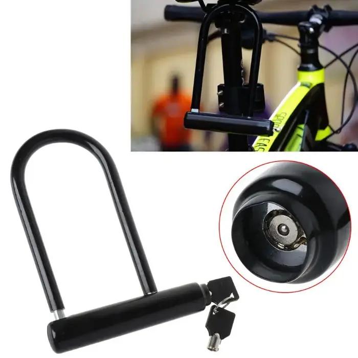 U Lock en acier robuste pour vélo scooter sécurité facile à utiliser occasions spéciales