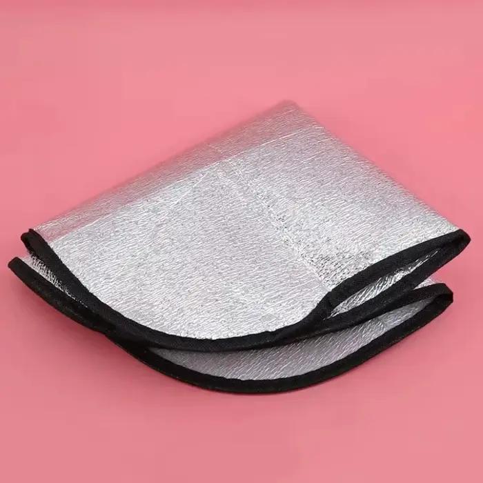Housse pare-soleil à double isolation thermique, pliable, anti-UV, protection solaire, accessoires intérieurs de voiture pour tous les volants de voiture