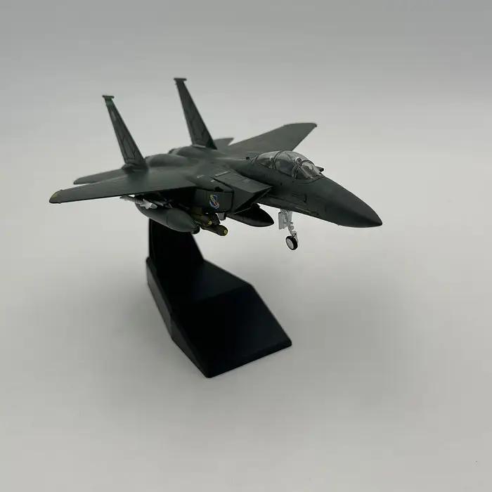 Modèle de chasseur aérien 1:100, souvenir avec base de présentation, modèle d'avion en alliage simulé pour le bureau, la maison, la bibliothèque, le comptoir, l'armoire