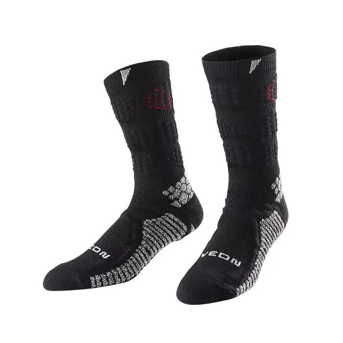 Chaussettes techniques renforcées pour chasse - Semelle antidérapante et compression pour longues marches