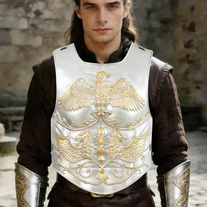 Tenue de cosplay médiévale, armures de soldat, armure de chevalier romain et viking, costume de guerrier nordique, équipement de jeu de rôle fantastique, mode