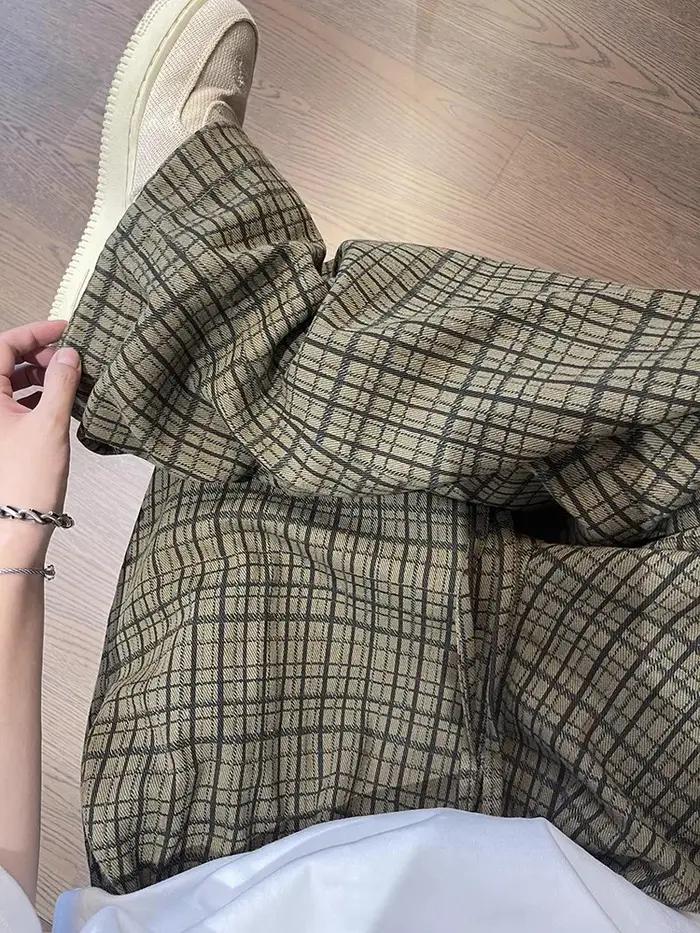 Mauroicardi printemps automne Cool surdimensionné Long fluide Baggy pantalon à jambes larges pour ho