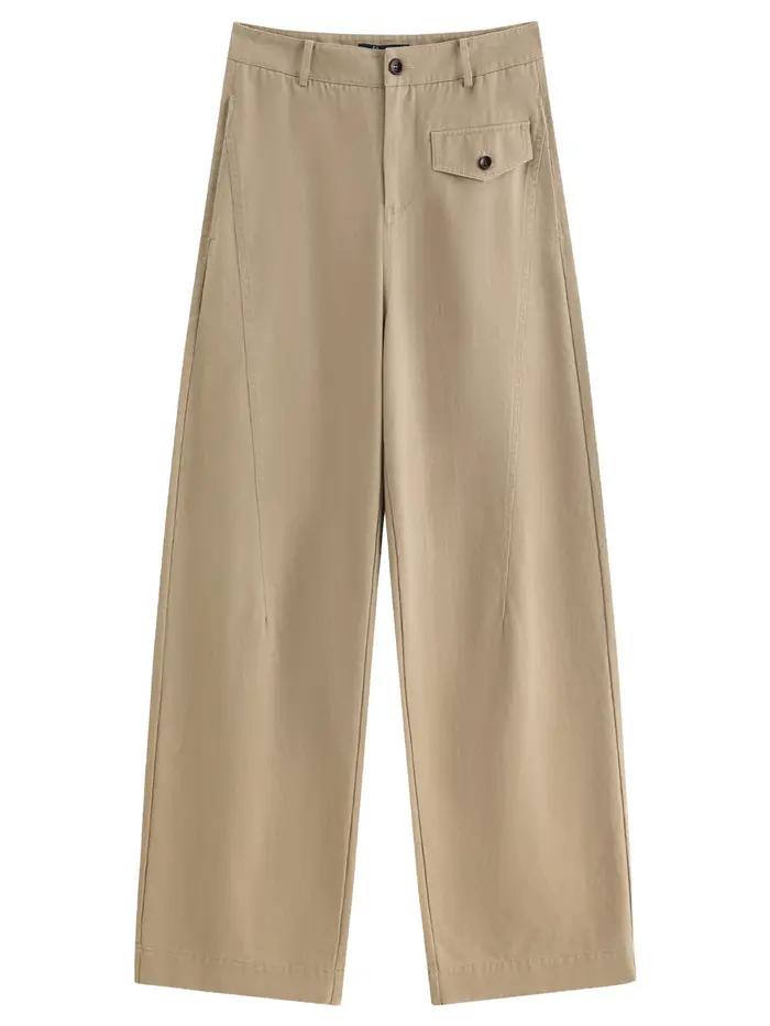 FSLE 2025 Pantalon kaki pour femme