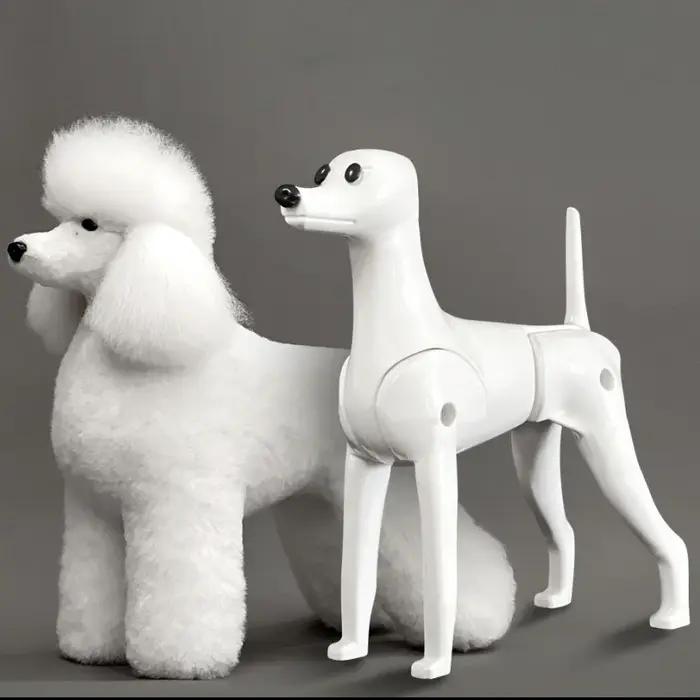 Tête de mannequin professionnelle pour la coiffure des animaux
