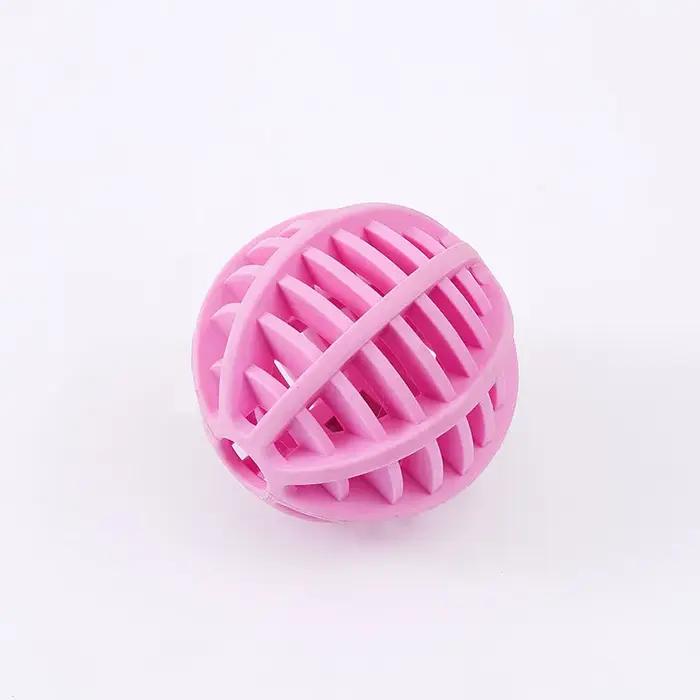 Jouet pour chien en caoutchouc durable, résistant aux morsures, pour la purification des dents, le s