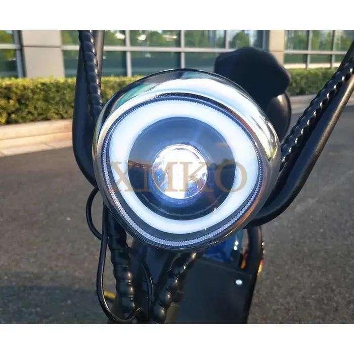 CItycoco phare Bluetooth Instrument à cristaux liquides lumière LED 60V LCD vitesse batterie klaxon