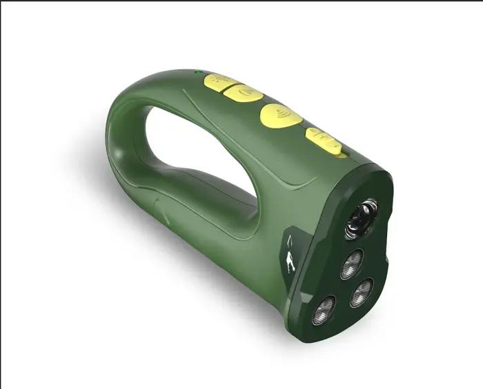 Répulsif ultrasonique pour chiens de compagnie, dispositif de formation pour chiens, dispositif de dissuasion Anti-aboiement de chien Rechargeable avec lampe de poche LED, lancement 2025