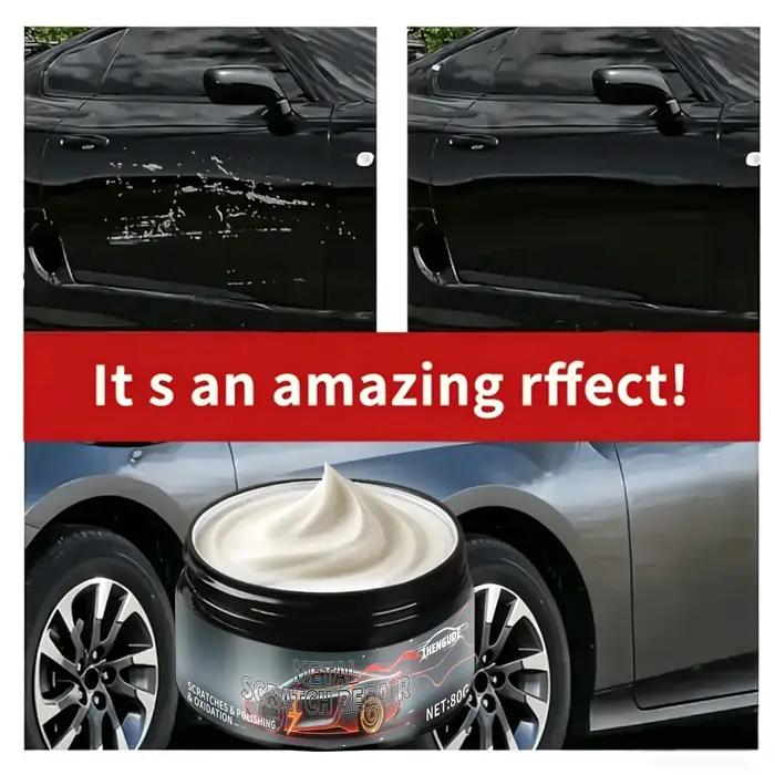 Pâte à polir pour alliage chromé et métal, toute nouvelle - Crème de réparation pour revêtements automobiles, pour la fabrication de roues, de pare-chocs, etc. Brillant. Placage Chrome et Polissage de
