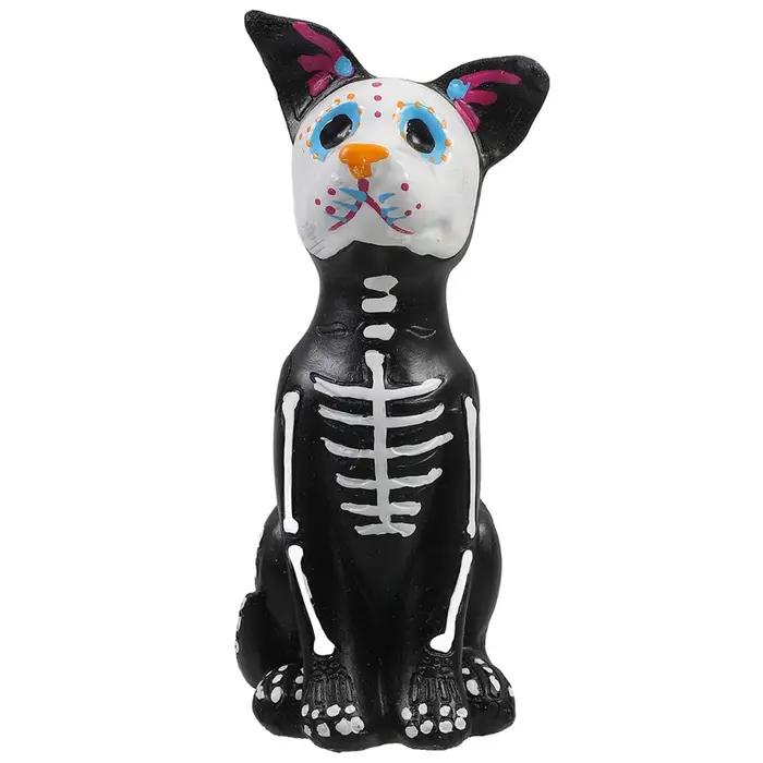 Figurine de chien et de chat du jour des morts