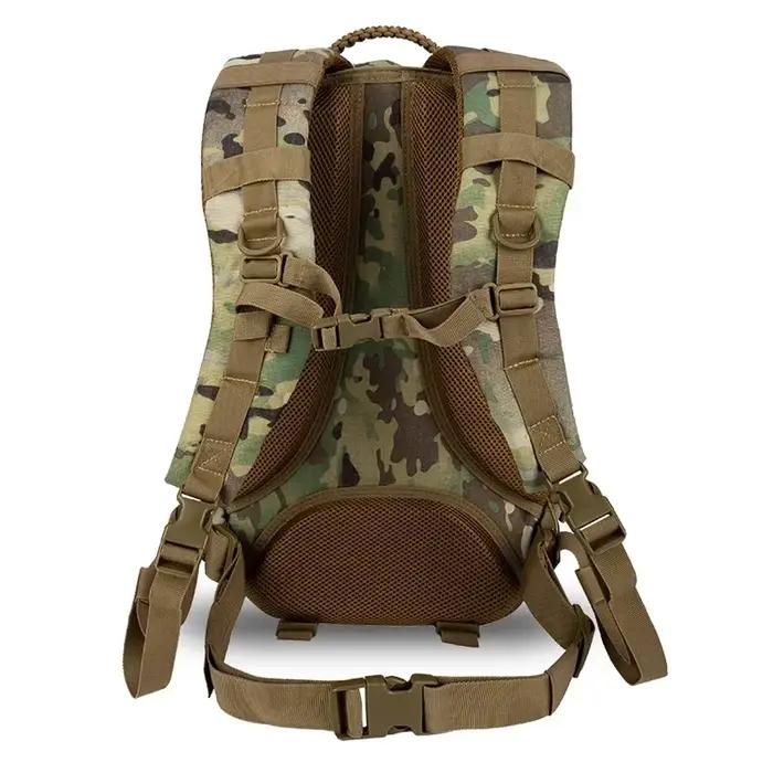 Sac à dos tactique en 1000D polyester pour chasseurs et randonneurs, idéal pour alpinisme et activités de plein air, design camouflage robuste