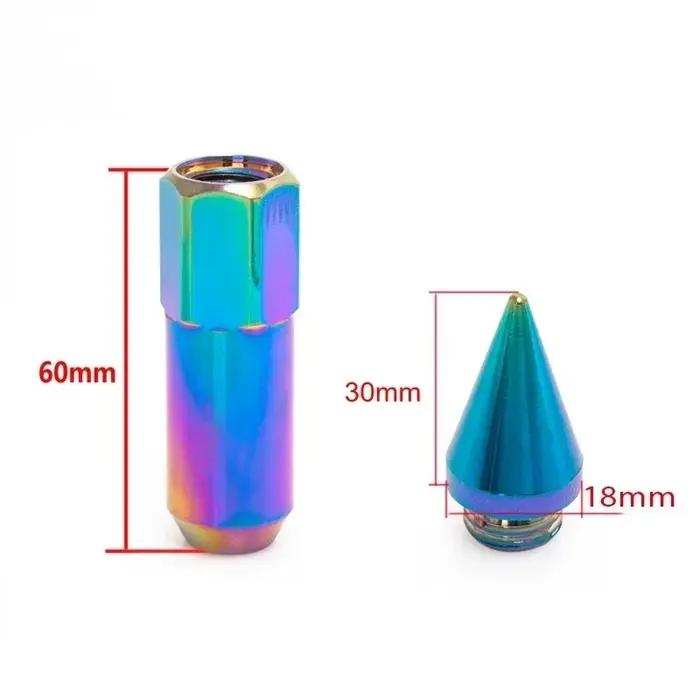 Jdm Racing-Roues en aluminium pour voiture de course, Tuner Spike LDPKg, Cadgrad Lincoln, Accessoire
