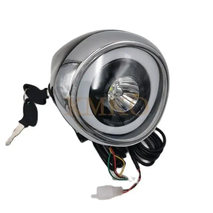CItycoco phare Bluetooth Instrument à cristaux liquides lumière LED 60V LCD vitesse batterie klaxon