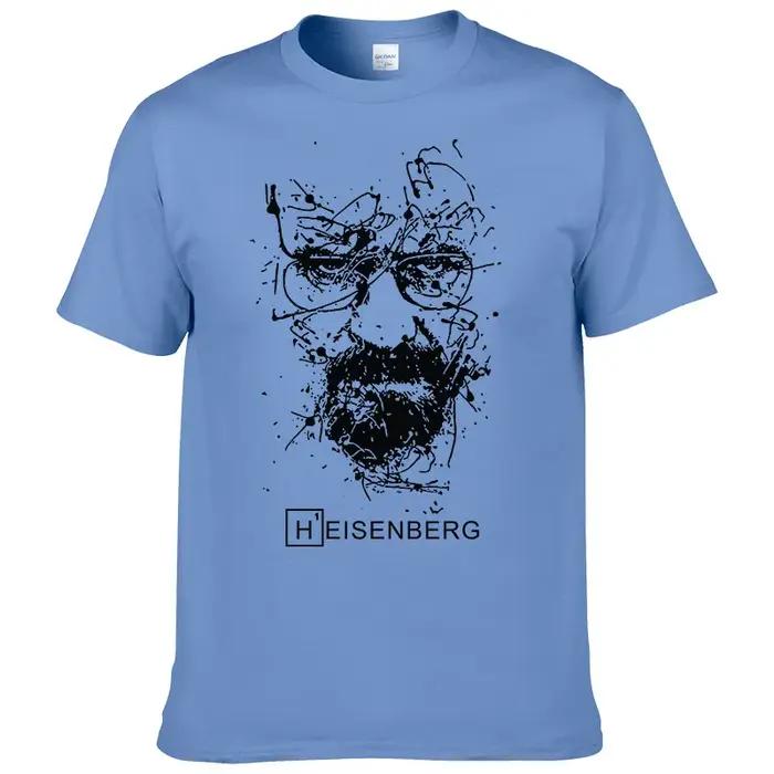 2024 nouvelle mode Breaking Bad T-shirts hommes Heisenberg Camisetas Hombre hommes Cool t-shirt haut