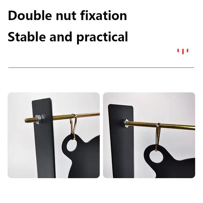 Cible Portable détachable en forme d'ours de 10CM, fronde intérieure et extérieure, pistolet à Air,