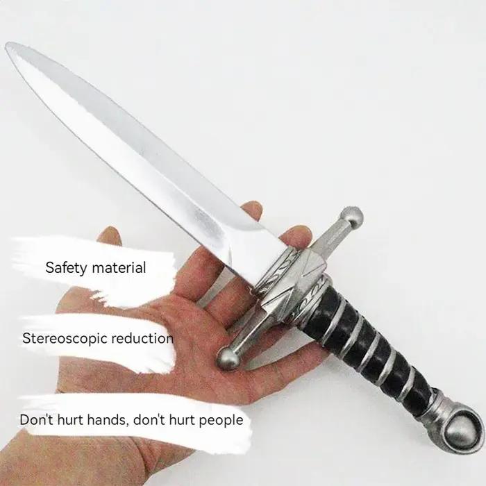 Nouveaux enfants épée arme film Cosplay épée accessoire jeu de rôle Cool cadeaux sécurité PU/caoutchouc Simulation arme enfant adulte modèle jouets