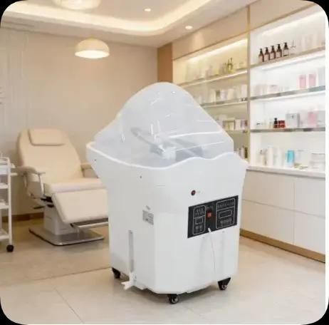 Appareil de spa pour la tête Gagprecious, bassin à shampoing portable, bassin à shampoing portable pour cheveux