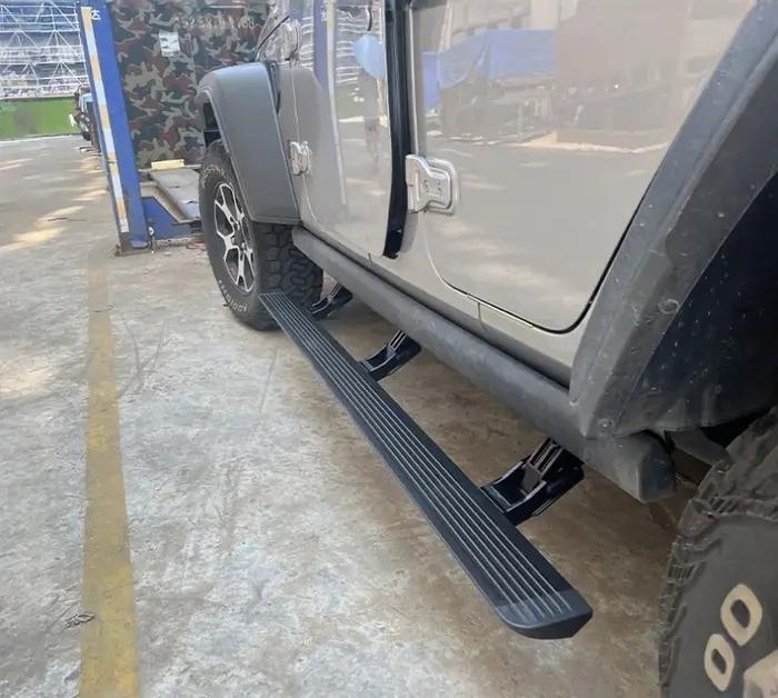 Pour JEEP Wrangler JK JL 2007-2017 2018-2026 marchepied électrique