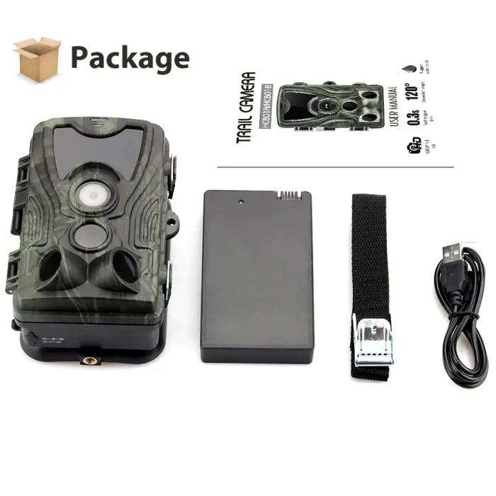 Suntekcam HC-801A caméra de chasse avec batterie au Lithium 5000Mah 16MP 64GB