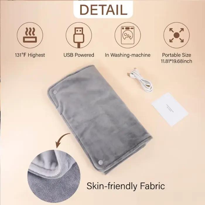 Couverture chauffante d'hiver pour animaux de compagnie, matelas chauffant pour chat et chien, coussin chauffant d'intérieur, fournitures pour animaux de compagnie, coussin chauffant USB