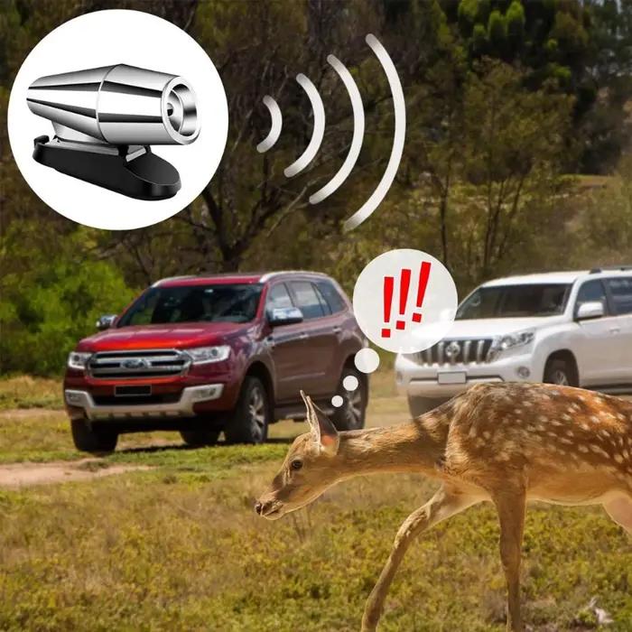 Paire de sifflets d'alarme pour animaux, 652F, dispositif d'avertissement sonore de sécurité pour mo