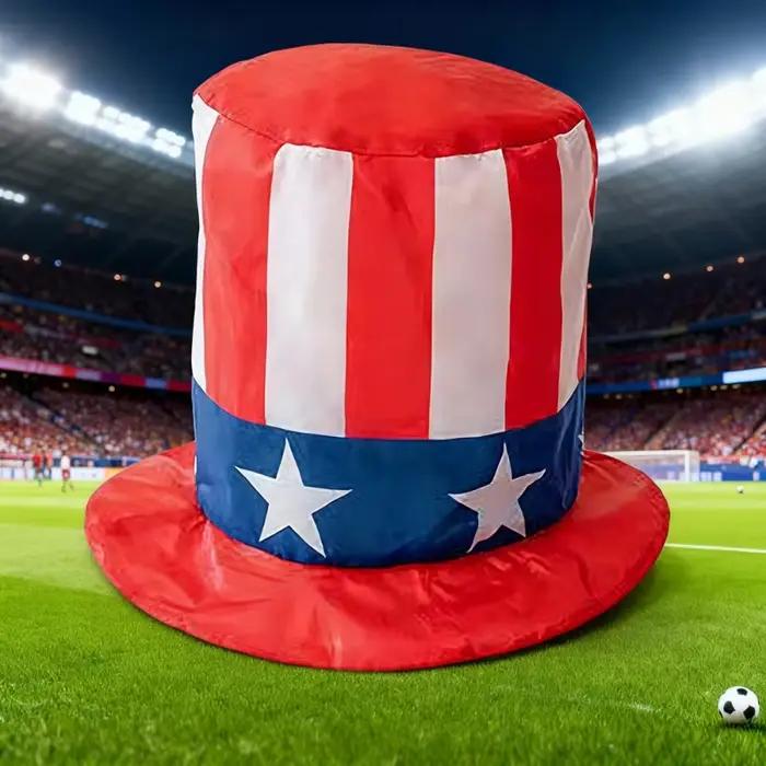 Chapeau de drapeau de l'équipe nationale des événements de football mondial