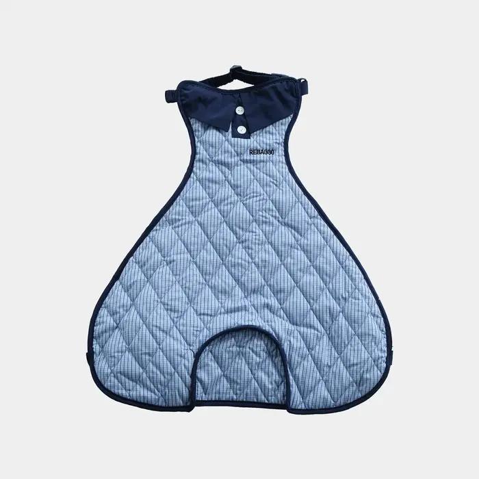 Couverture imperméable pour le ventre du chien, vêtement chaud réglable pour les grandes races - Cou