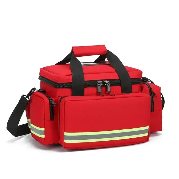 Trousse de premiers secours en tissu Oxford 1200D, trousse médicale d'urgence, service communautaire, médecin, sac médical de sauvetage multifonctionnel