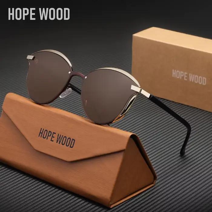 HOPEWOOD – lunettes de soleil polarisées pour femmes, accessoire de lunetterie pour dames, protectio