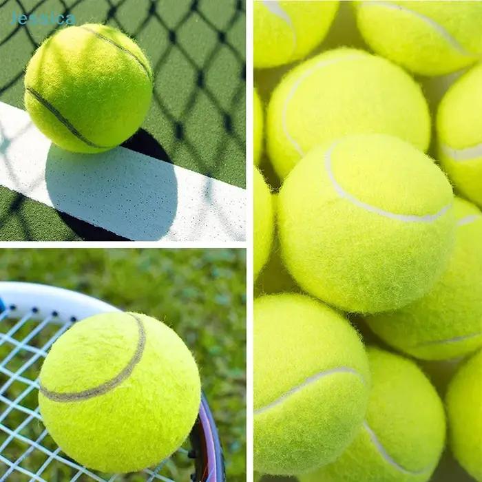 ♥ Balle de Tennis de divertissement d'entraînement d'élasticité élevée pour les exercices