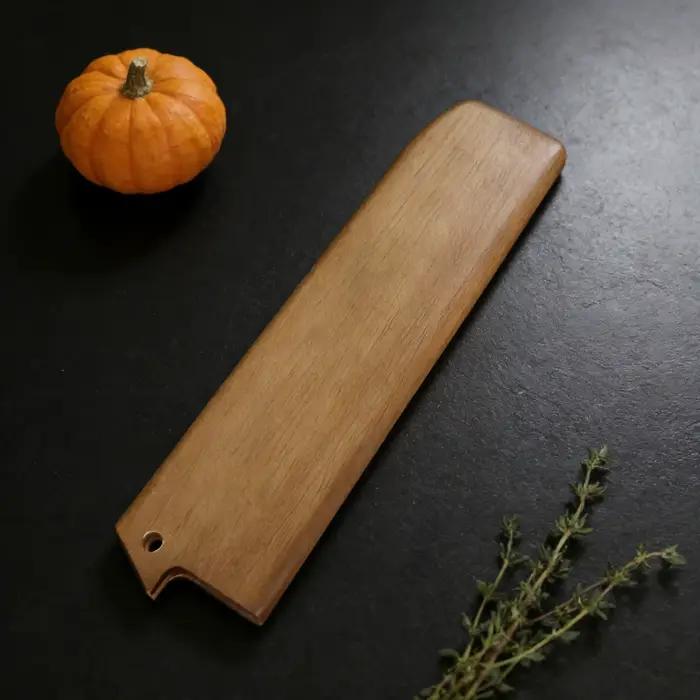 Gaine de couteau en bois de noyer de haute qualité, lame en bois, gaine de couteau de cuisine, Prote